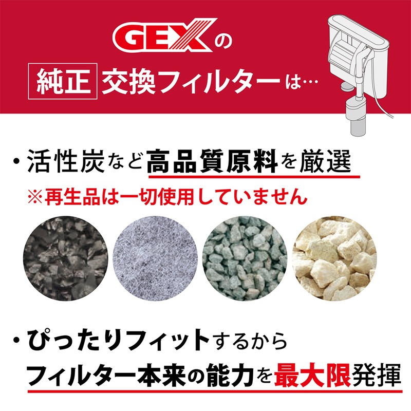 透明度 TRN｜GEX 五味｜SLIM MIT USB薄型過濾器｜Mini/S/M/L｜沸石碳板｜去阿摩尼亞 去亞硝酸-細節圖6