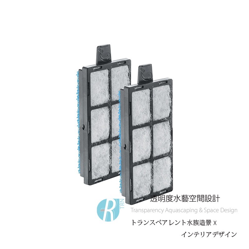 透明度 TRN｜SICCE 希捷｜AQUA FILTRA 10/20 靜音型多功能外掛過濾器｜活性碳板｜2入｜改善異味-細節圖2