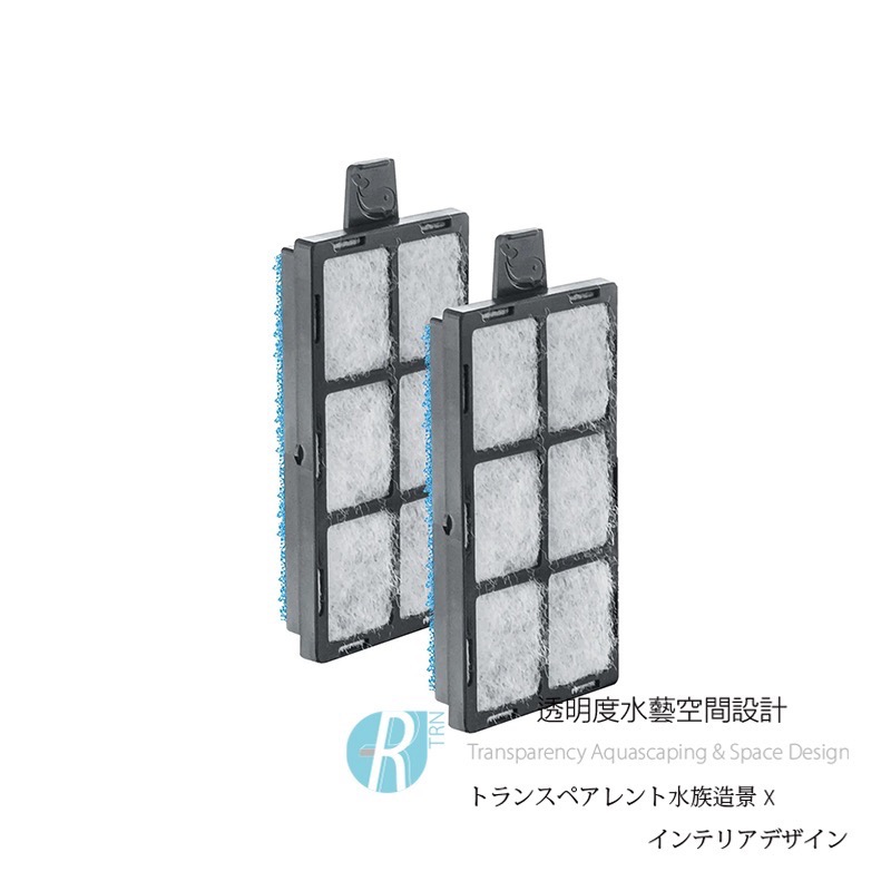 透明度 TRN｜SICCE 希捷｜AQUA FILTRA 10/20 靜音型多功能外掛過濾器｜活性碳板｜2入｜改善異味-細節圖2