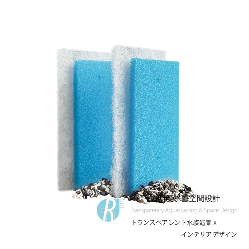 透明度 TRN｜SICCE 希捷｜AQUA FILTRA 10/20 靜音型多功能外掛過濾器｜生化棉＋白棉＋濾石｜2組-細節圖2