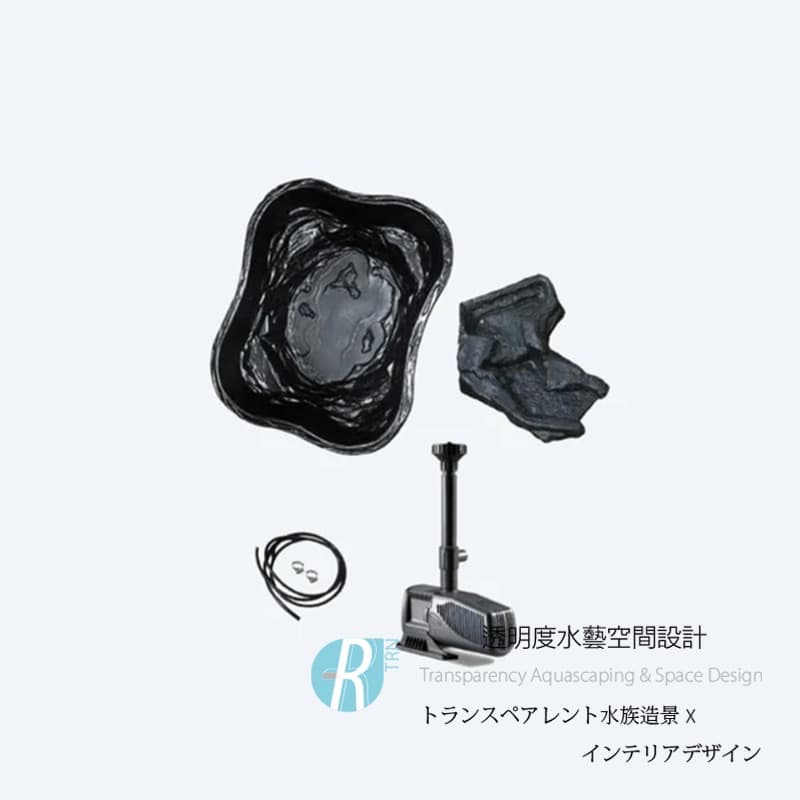 透明度 TRN｜SICCE 希捷｜HAPPY POND KIT 2 花園池塘工具組｜275L｜戶外水缸 水池-細節圖3
