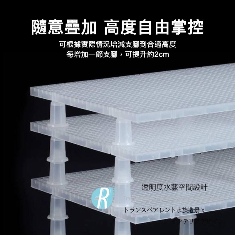 透明度 TRN｜高端加密隔板｜支撐架｜配件 零件-細節圖2