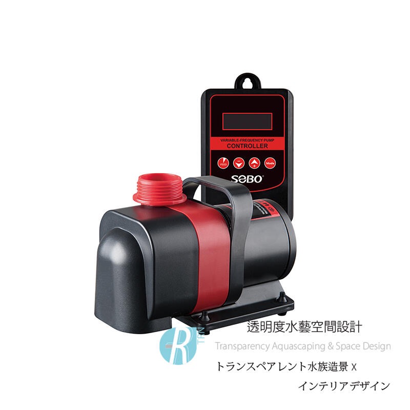 透明度 TRN｜SOBO 松寶｜直流24V智能變頻水泵 SF-8000｜8000L/h｜水陸馬達 沉水馬達-細節圖2