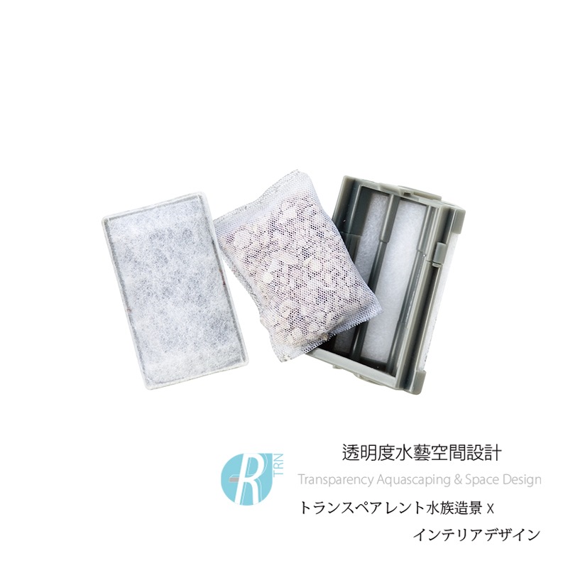 透明度 TRN｜GEX 五味｜カメ元気 烏龜三用強力過濾器｜替換棉＋活性碳＋沸石｜吸收異味 改善水色 除氨 濾材-細節圖5