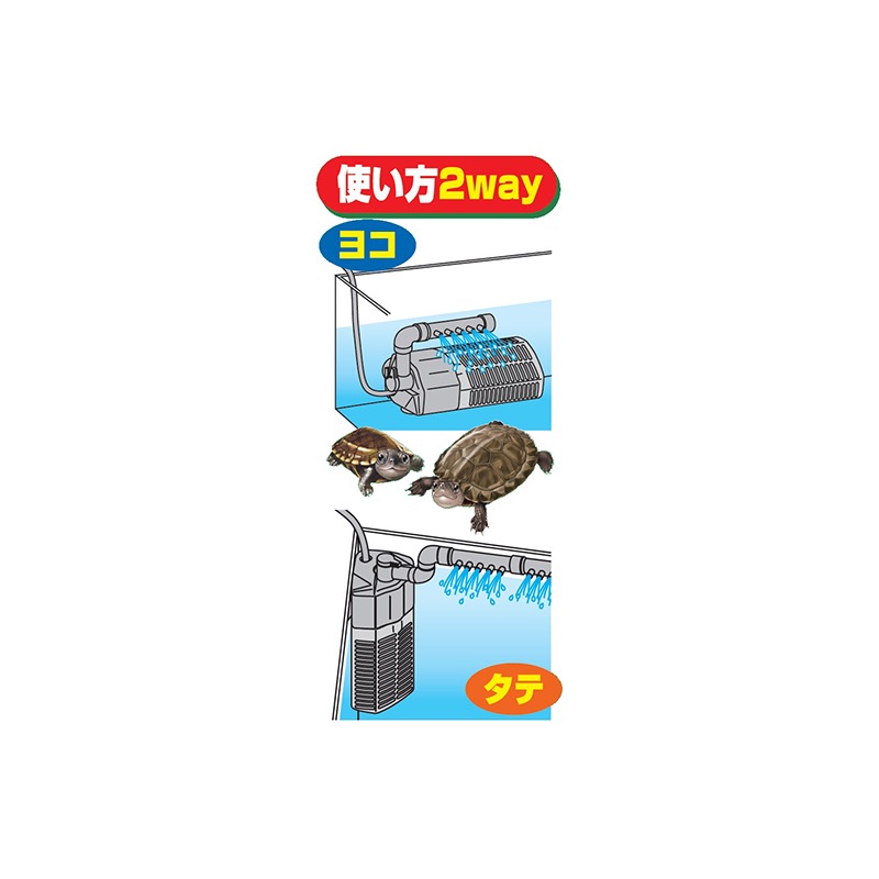 透明度 TRN｜GEX 五味｜カメ元気 烏龜三用強力過濾器｜替換棉＋活性碳＋沸石｜吸收異味 改善水色 除氨 濾材-細節圖8