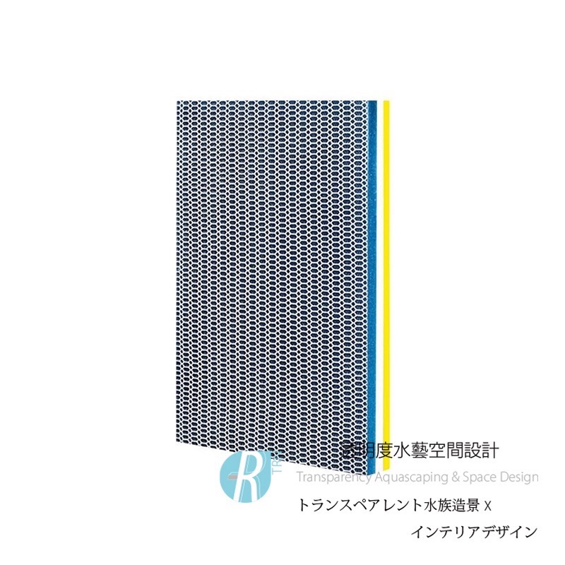 透明度 TRN｜9D蜂巢無膠奈米過濾棉｜30×15.5×2cm｜生化棉 過濾棉｜200次-細節圖2