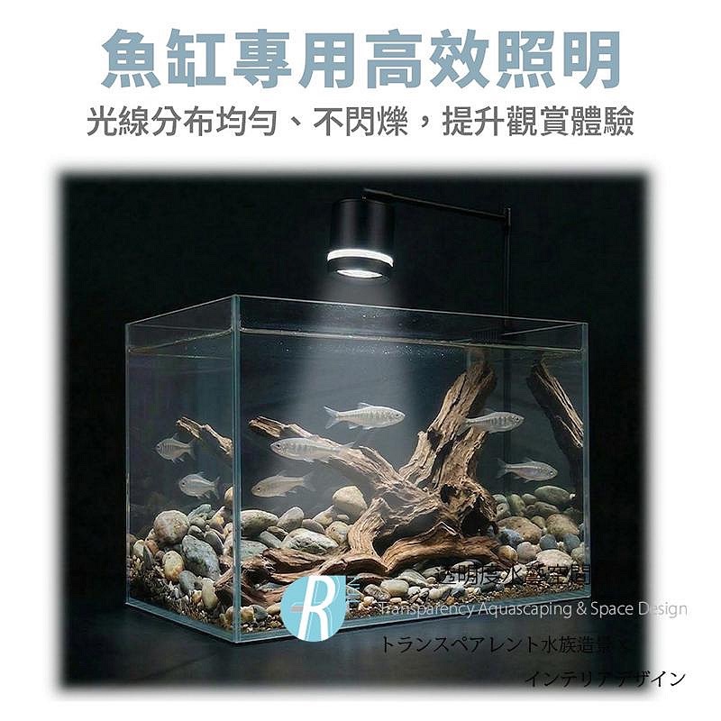 透明度 TRN｜crab aqua 小螃蟹｜藍白三段式桶燈 10W｜25cm｜玩家LED夾燈-細節圖3