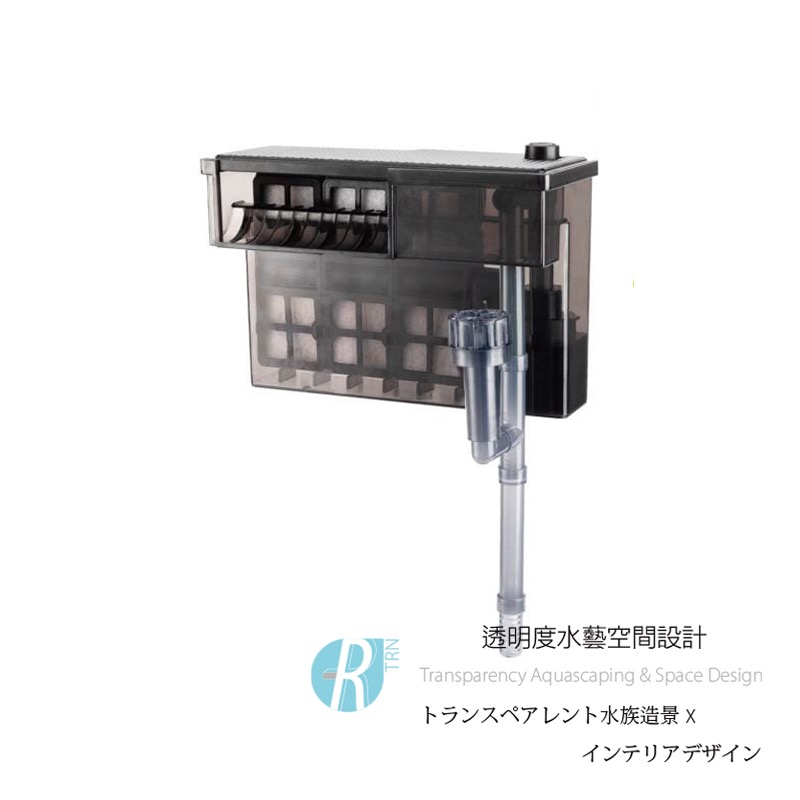 透明度 TRN｜SOBO 松寶｜掛壁式外置過濾器 WP-598H｜800L/h｜強迫式外掛過濾器 油膜處理器-細節圖2