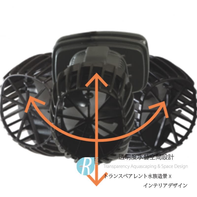 透明度 TRN｜SICCE 希捷｜XStream 8000 定速造浪馬達｜8000L/h｜造浪器-細節圖3