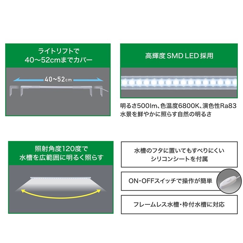 透明度 TRN｜GEX 五味｜CLEAR LED FLATTY USB高輝度LED跨燈 4052｜扁平白｜1.2尺-細節圖4