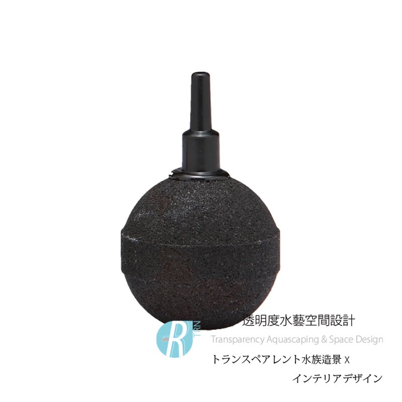 透明度 TRN｜GEX 五味｜メダカ元気 Bio AIR 納豆菌氣泡石 丸形20｜4cm｜打氣石-細節圖2