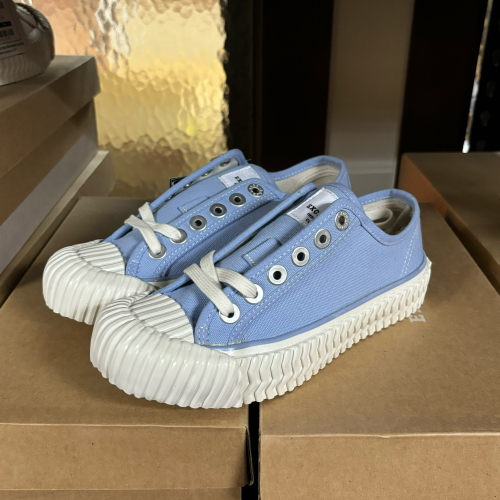 【Excelsior餅乾鞋】低筒 水藍色帆布 白底 (GS_M6017CV_BL)