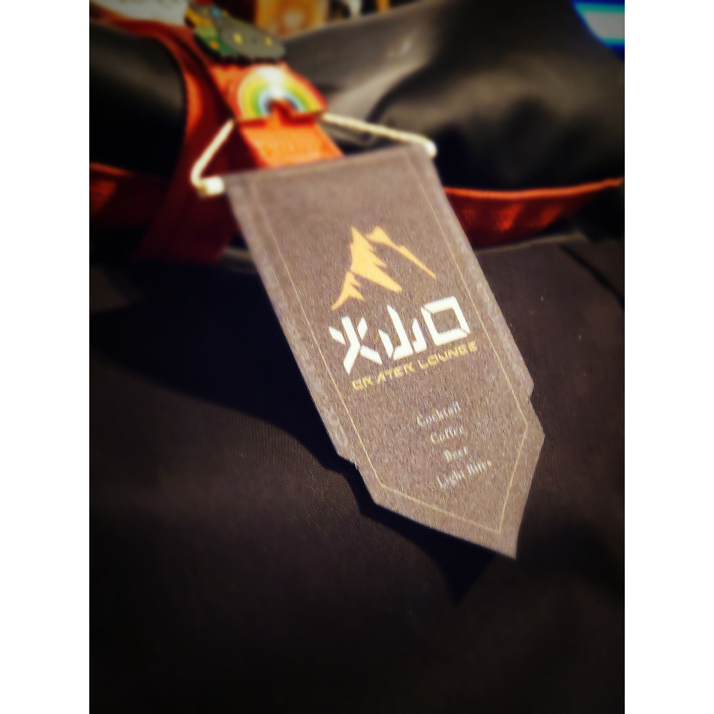 火山口 Crater Lounge 招牌小掛旗-細節圖2