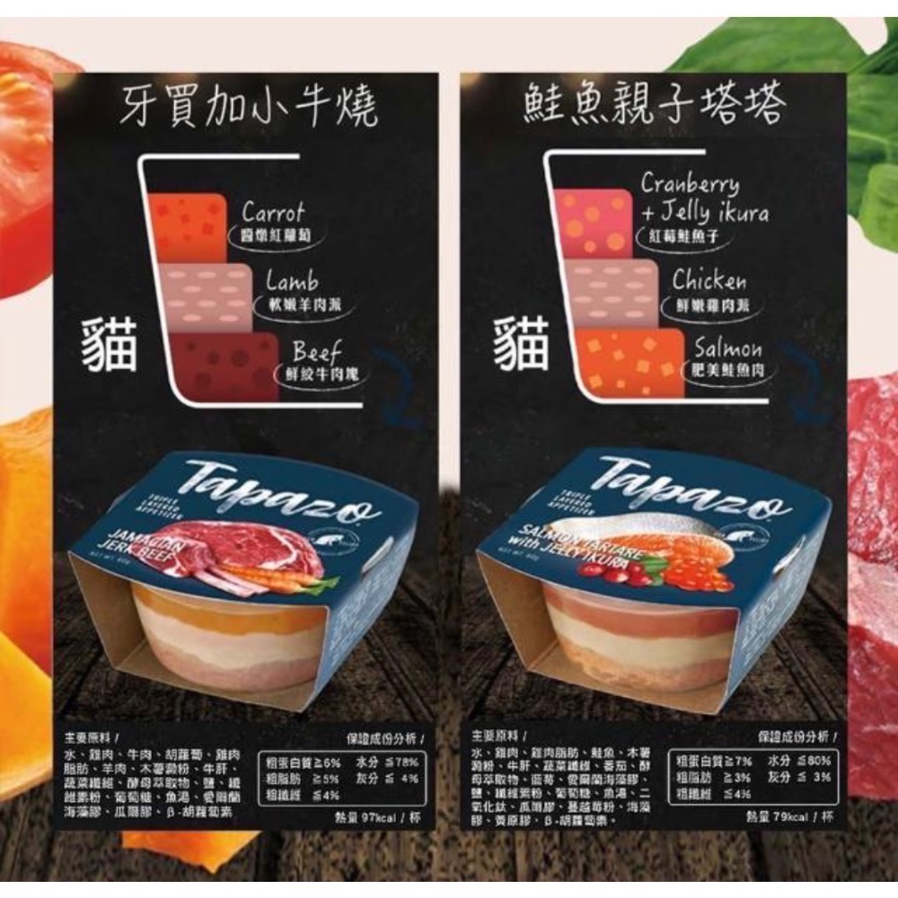 特百滋開胃三層杯 （貓）-細節圖2