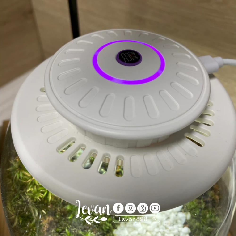 ［現貨］UFO微景觀植物燈補光燈苔蘚生態瓶燈led植物生長燈全光譜植物生長燈植物日照燈植物燈管多肉燈補光燈-細節圖5