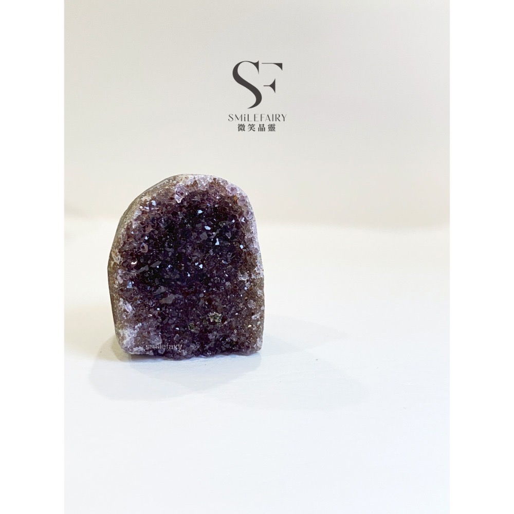 SF迷你晶鎮｜能量淨化・風水招福 拇指晶鎮 烏拉圭紫晶鎮 水晶初心者 小晶鎮 辦公室 風水擺設 迷你晶鎮 招貴人-規格圖1