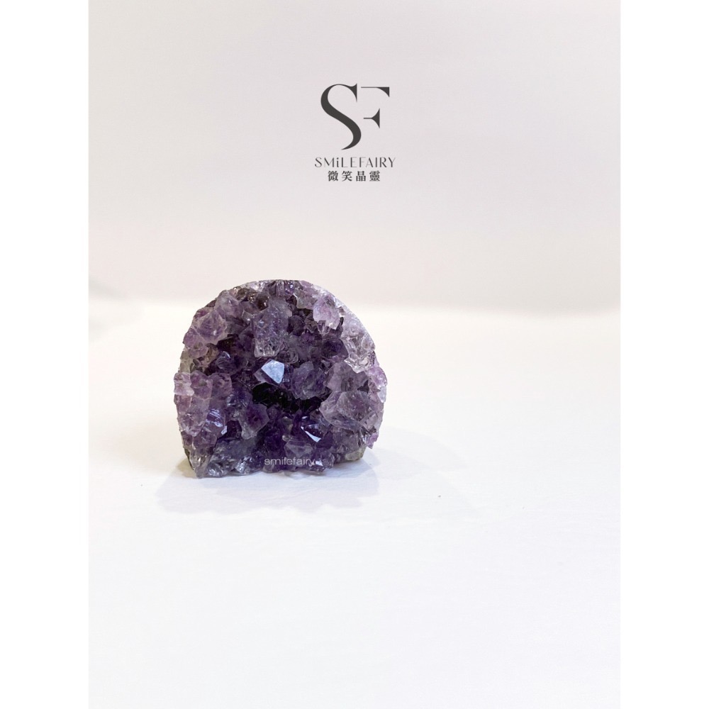 SF迷你晶鎮｜能量淨化・風水招福 拇指晶鎮 烏拉圭紫晶鎮 水晶初心者 小晶鎮 辦公室 風水擺設 迷你晶鎮 招貴人-規格圖1