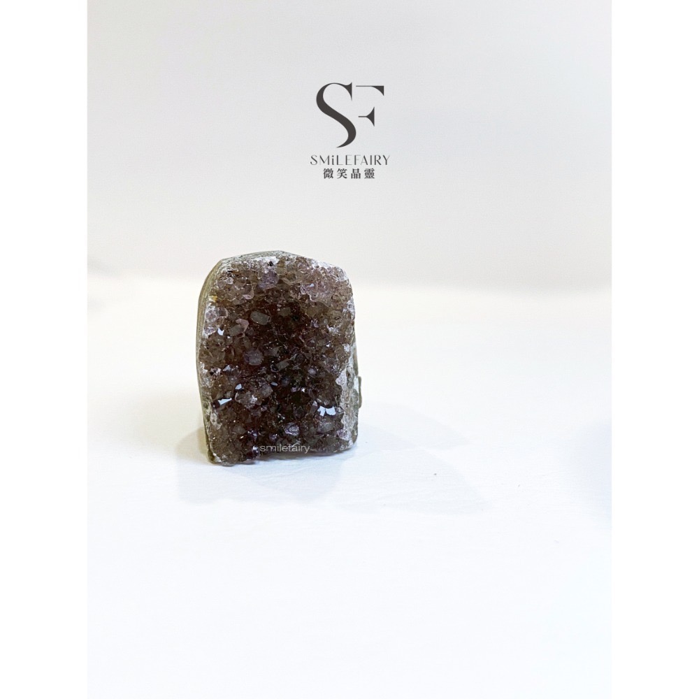 SF迷你晶鎮｜能量淨化・風水招福 拇指晶鎮 烏拉圭紫晶鎮 水晶初心者 小晶鎮 辦公室 風水擺設 迷你晶鎮 招貴人-規格圖1