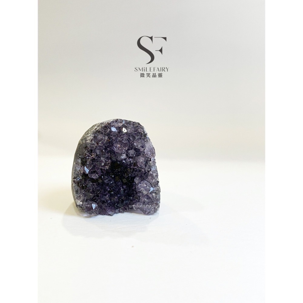 SF迷你晶鎮｜能量淨化・風水招福 拇指晶鎮 烏拉圭紫晶鎮 水晶初心者 小晶鎮 辦公室 風水擺設 迷你晶鎮 招貴人-規格圖1