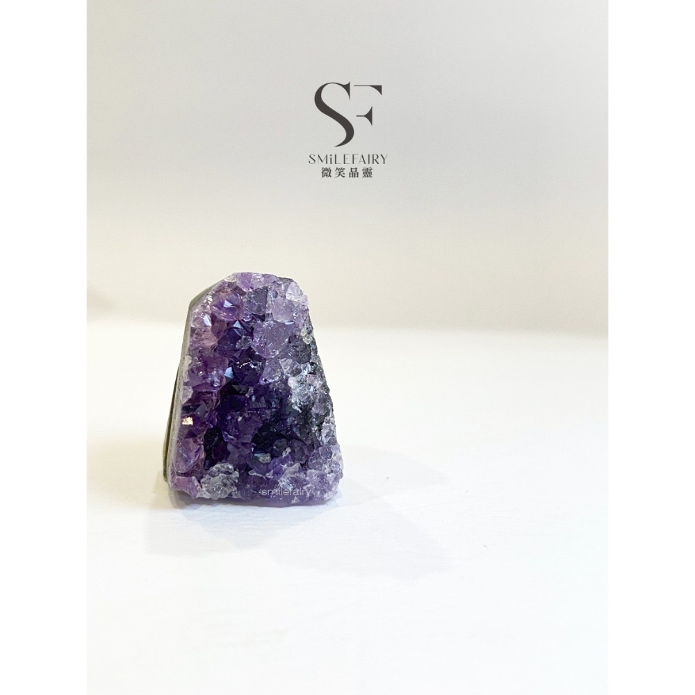 SF迷你晶鎮｜能量淨化・風水招福 拇指晶鎮 烏拉圭紫晶鎮 水晶初心者 小晶鎮 辦公室 風水擺設 迷你晶鎮 招貴人-規格圖1