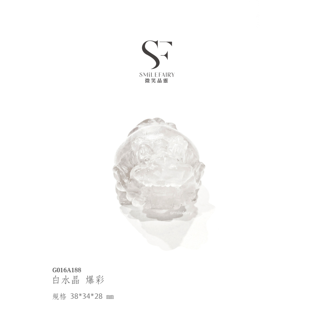 SF龍龜｜白水晶-爆彩．全能淨化之王｜水晶之王 · 能量中樞、淨化負能量、增強專注力、清晰思考、提升靈性、 排解負面-細節圖4