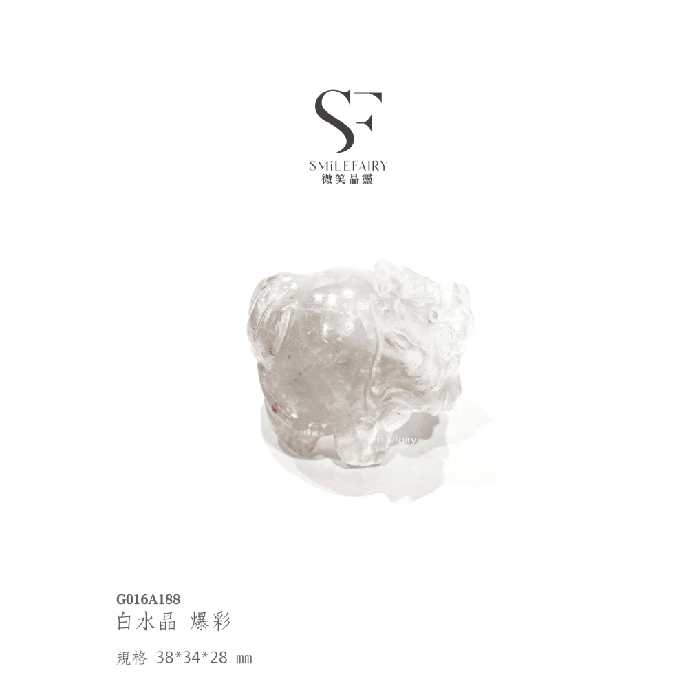 SF龍龜｜白水晶-爆彩．全能淨化之王｜水晶之王 · 能量中樞、淨化負能量、增強專注力、清晰思考、提升靈性、 排解負面-細節圖5