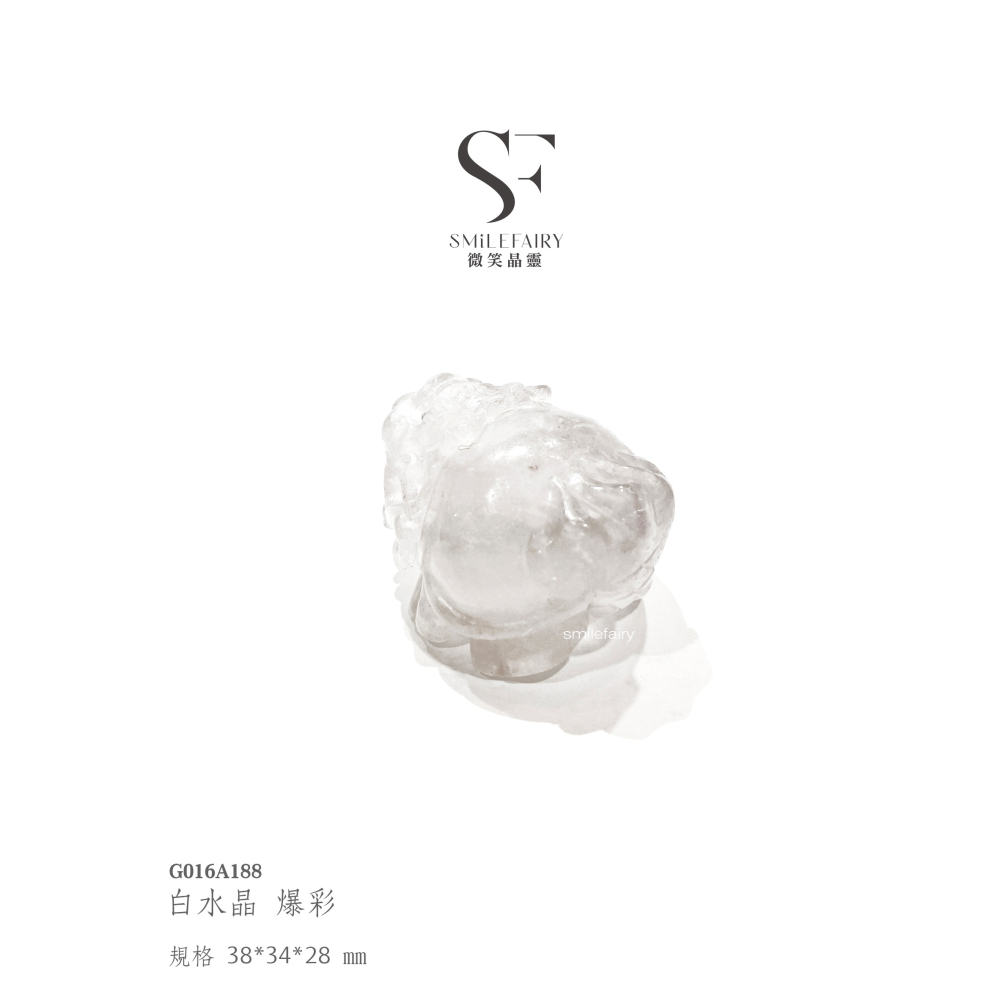 SF龍龜｜白水晶-爆彩．全能淨化之王｜水晶之王 · 能量中樞、淨化負能量、增強專注力、清晰思考、提升靈性、 排解負面-細節圖7