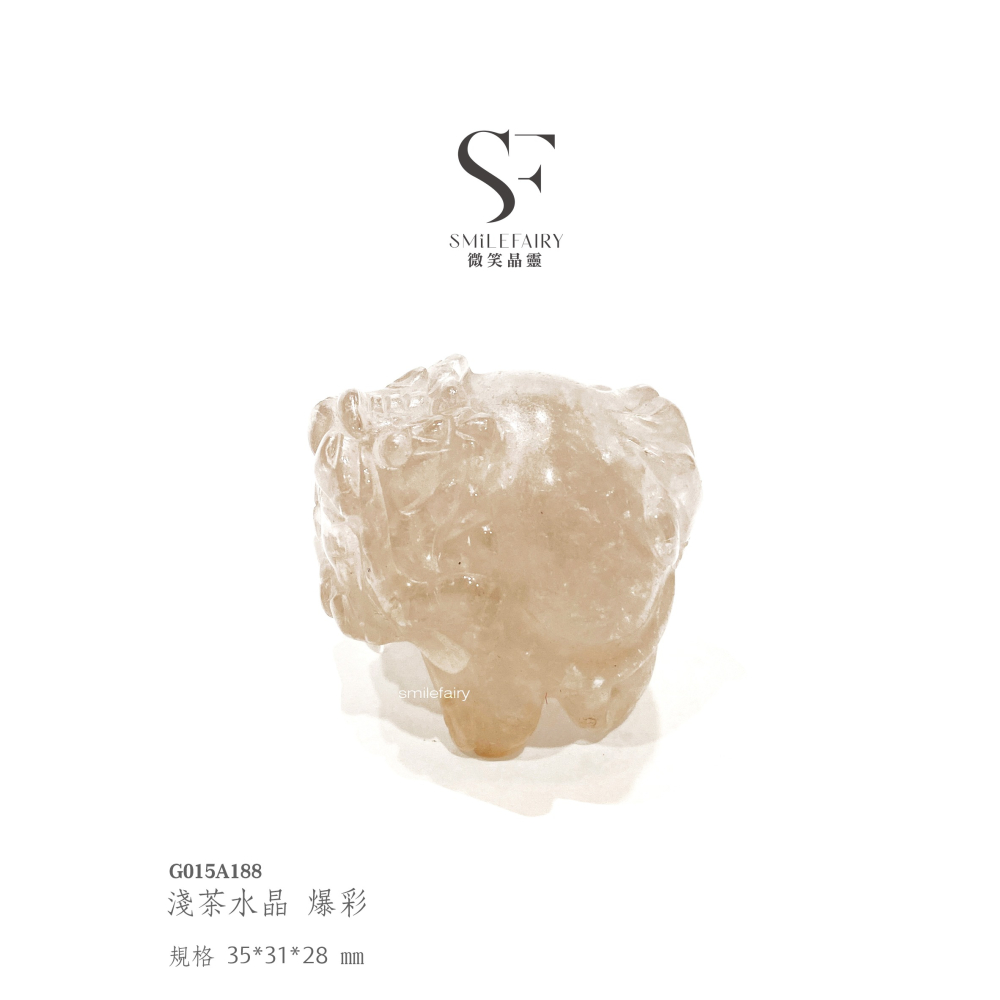 SF龍龜｜淺茶水晶-爆彩．大地能量之錨｜穩定情緒、淨化負能量、增強自信、促進再生、提升耐力，穩定財運和事業-細節圖2