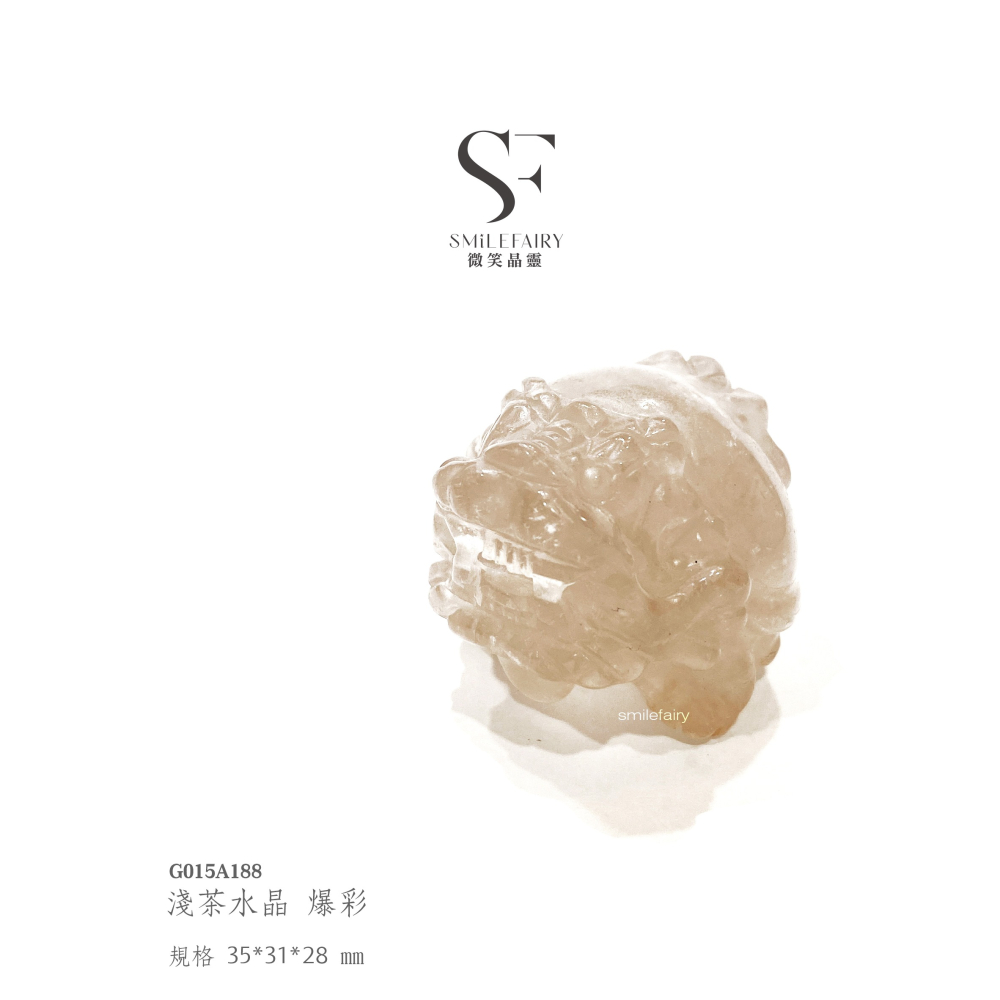 SF龍龜｜淺茶水晶-爆彩．大地能量之錨｜穩定情緒、淨化負能量、增強自信、促進再生、提升耐力，穩定財運和事業-細節圖3