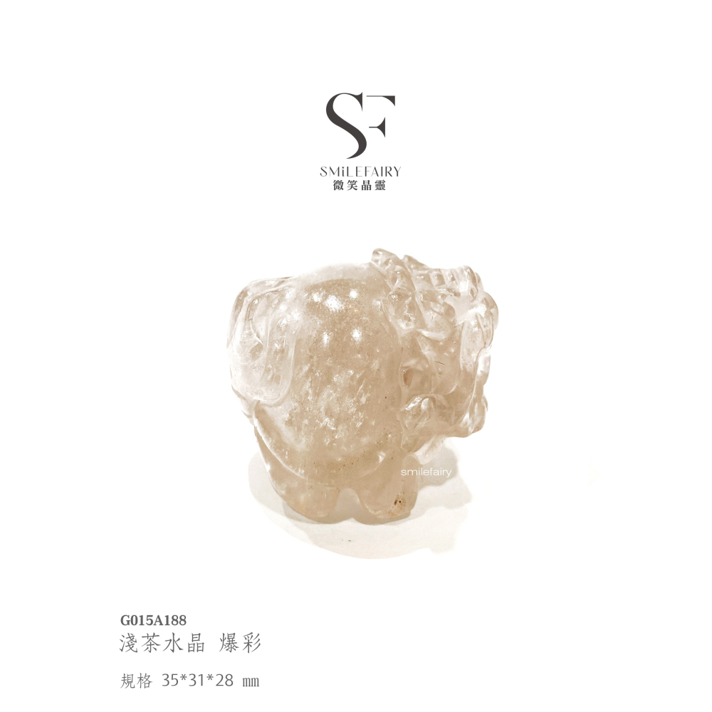 SF龍龜｜淺茶水晶-爆彩．大地能量之錨｜穩定情緒、淨化負能量、增強自信、促進再生、提升耐力，穩定財運和事業-細節圖5