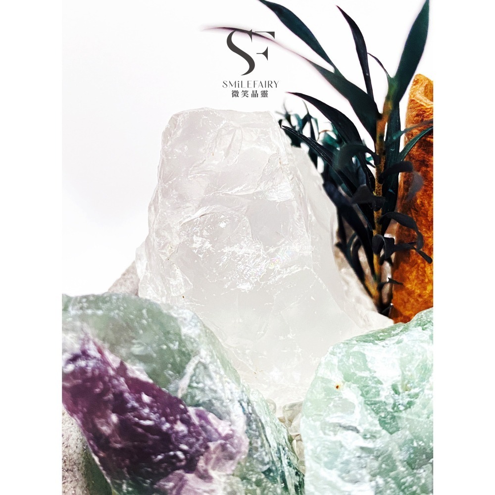 SF 水晶礦石冰淇淋i001｜綠紫螢石．天然能量の甜蜜療癒｜像冰淇淋一樣，融化你的不開心．擴香瓶無火香薰-細節圖2