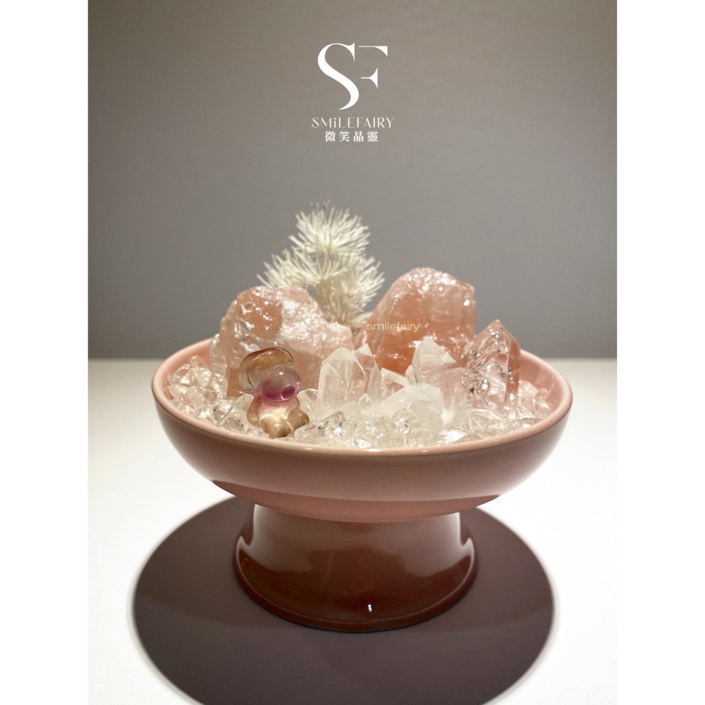 SF水晶花園G005｜心語心願｜能量花園．水晶城堡．居家香氛禮物、擴香石、香薰杯、微景觀、水晶盆栽、水晶花園-細節圖3