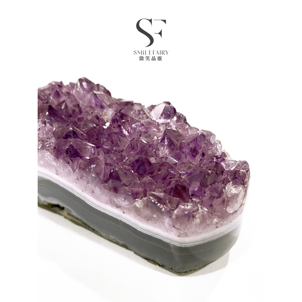 SF 彩晶鎮 Z039｜風信紫彩晶鎮・招福晶鎮 紫水晶 紫晶簇 紫晶鎮 聚寶盆 招貴人 招財聚財 避邪驅凶-細節圖3