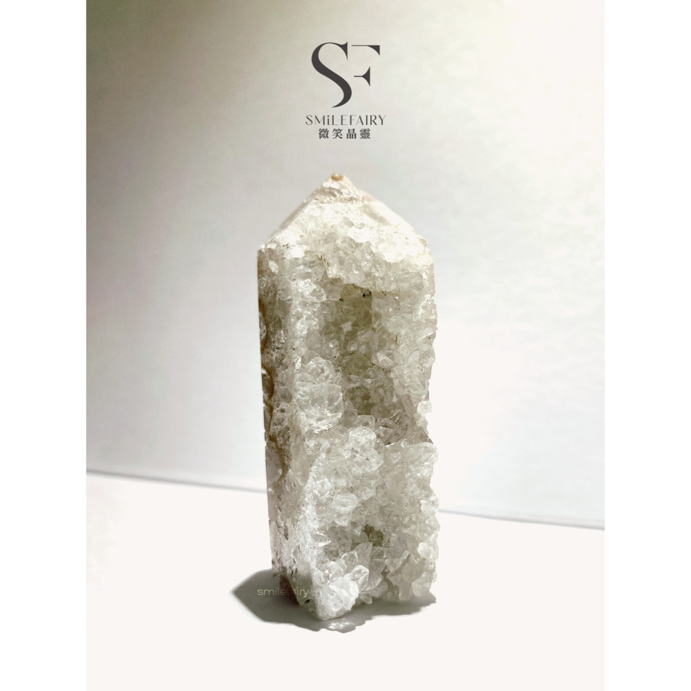 SF 能量柱 NL001A57｜白水晶柱・聚集能量、水晶晶柱、瑪瑙晶柱、鎮宅避邪、招財納福、淨化消磁-細節圖5