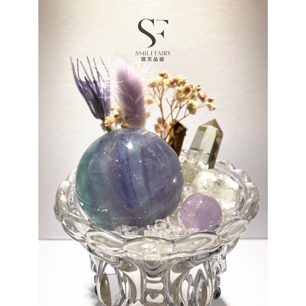 SF水晶花園G008｜晶語冰淇淋｜能量聖域．水晶城堡．居家香氛禮物、擴香石、香薰杯、水晶盆栽、水晶甜點-細節圖3