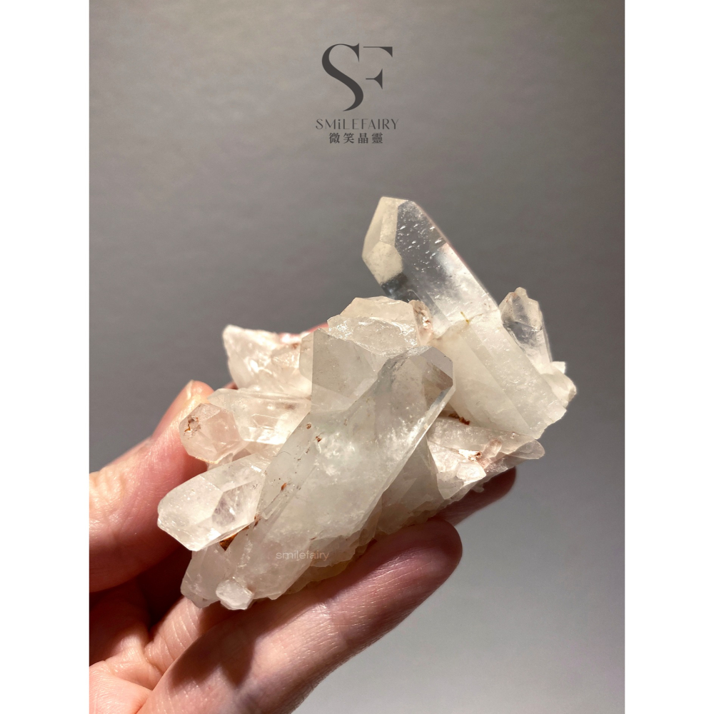 SF 水晶簇｜喜瑪拉雅水晶簇C007｜魅粉簇．頻能量水晶、淨化、平衡身心靈、提升專注力、減輕電磁波輻射、招財、增強人際-細節圖2