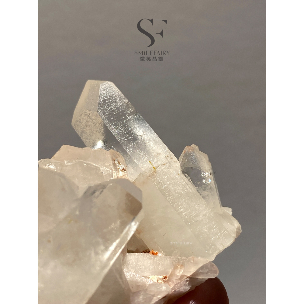 SF 水晶簇｜喜瑪拉雅水晶簇C007｜魅粉簇．頻能量水晶、淨化、平衡身心靈、提升專注力、減輕電磁波輻射、招財、增強人際-細節圖4