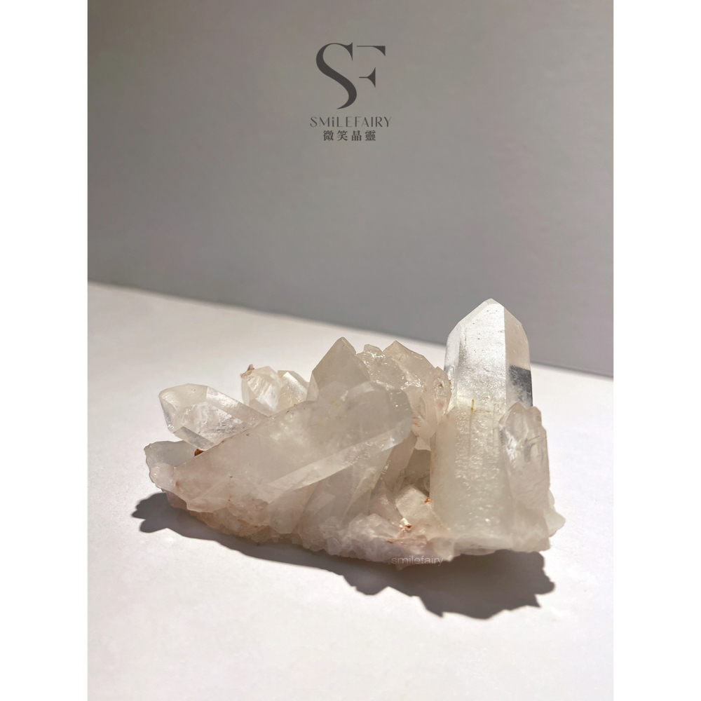 SF 水晶簇｜喜瑪拉雅水晶簇C007｜魅粉簇．頻能量水晶、淨化、平衡身心靈、提升專注力、減輕電磁波輻射、招財、增強人際-細節圖5
