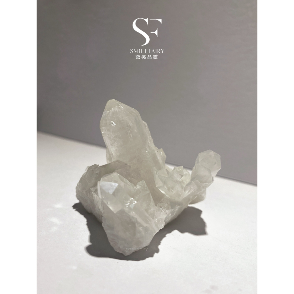 SF 水晶簇｜喜瑪拉雅水晶簇C013｜白晶城堡簇．頻能量水晶、淨化、平衡身心靈、提升專注力、減輕電磁波輻射、招財、人緣-細節圖3