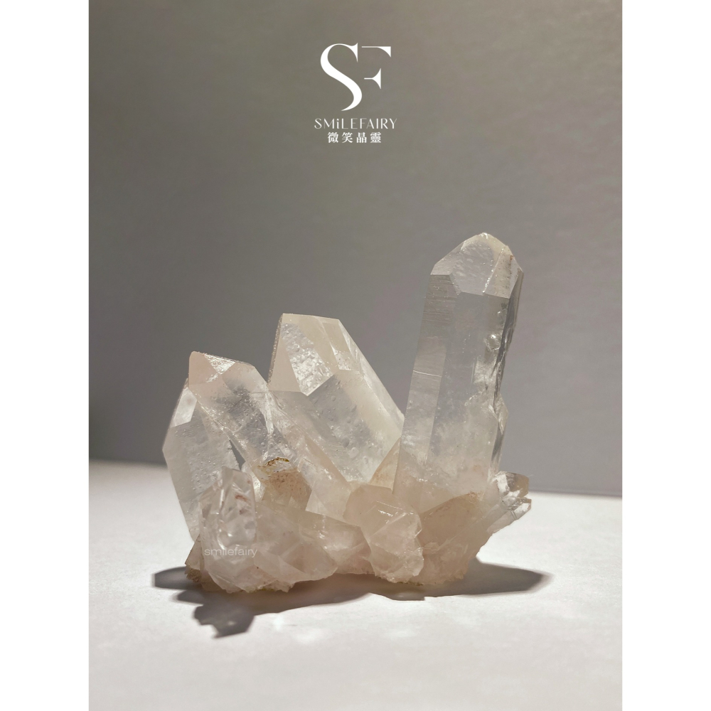 SF 水晶簇｜喜瑪拉雅水晶簇C014｜冰輕粉簇．頻能量水晶、淨化、平衡身心靈、提升專注力、減輕電磁波輻射、招財、人緣-細節圖2