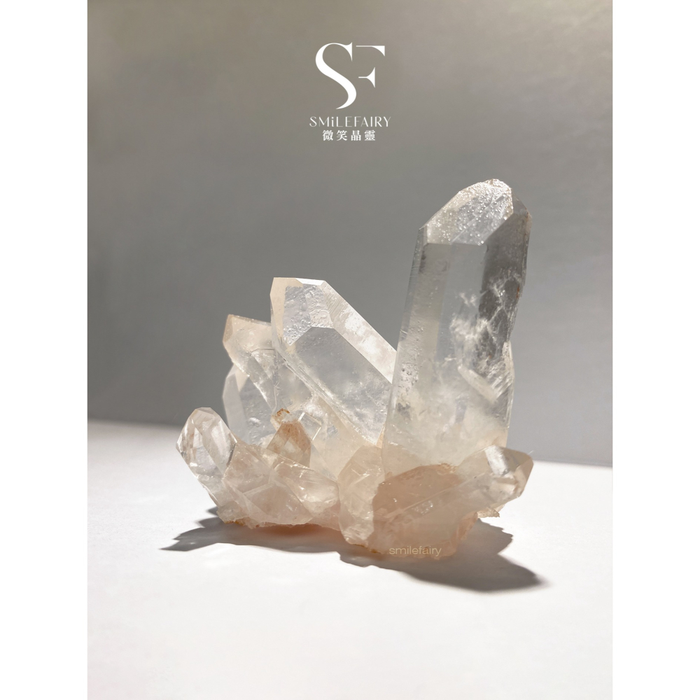 SF 水晶簇｜喜瑪拉雅水晶簇C014｜冰輕粉簇．頻能量水晶、淨化、平衡身心靈、提升專注力、減輕電磁波輻射、招財、人緣-細節圖3