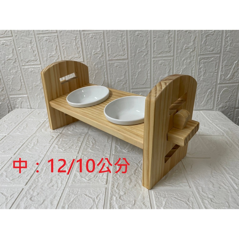 【M&M】可拆可調 寵物碗架 貓碗架 小型犬狗碗架 寵物餐桌 寵物碗 寵物餐具 寵物餐桌 貓咪碗 狗碗 架高碗-細節圖3