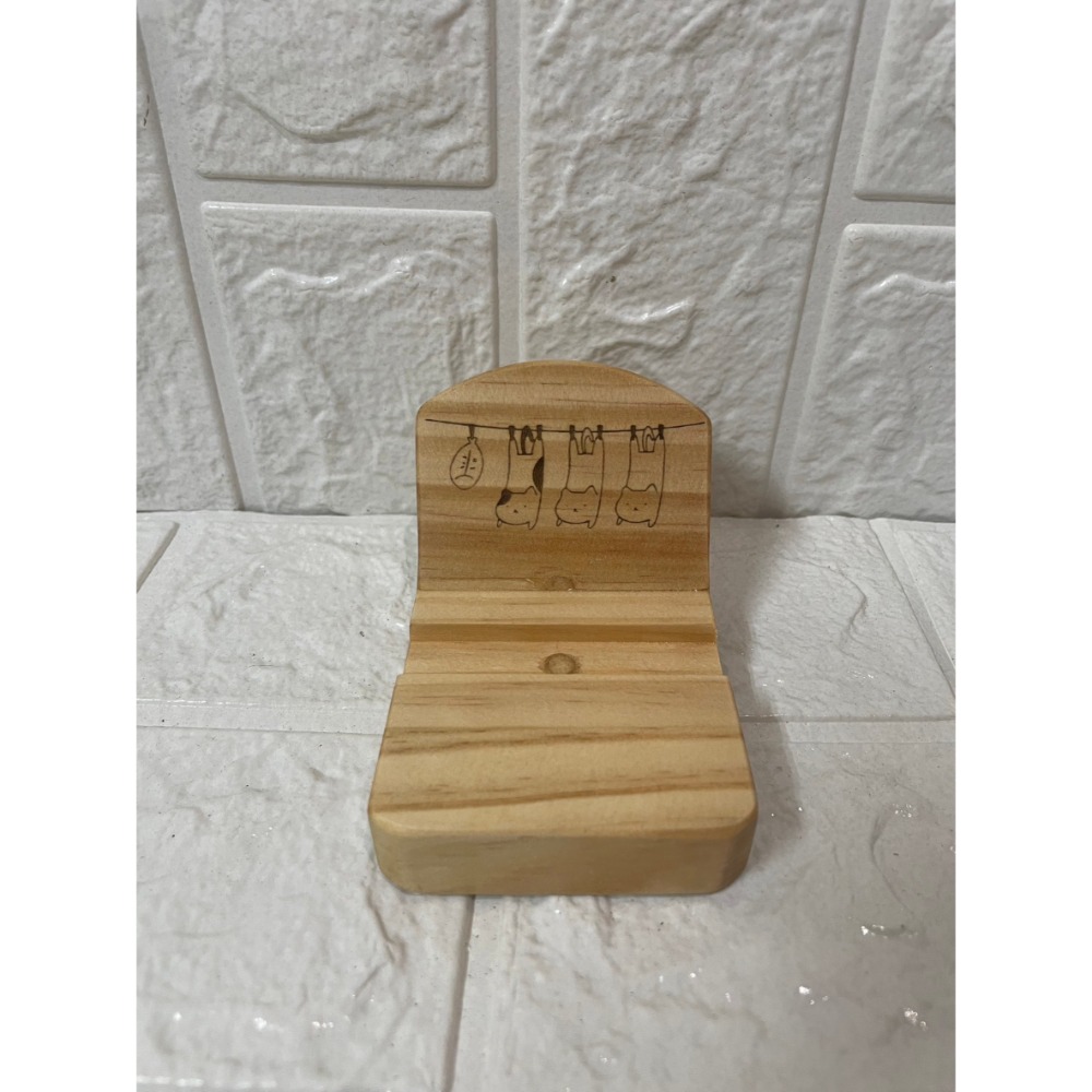 【M&M】實木手機支架 手機支架-規格圖3