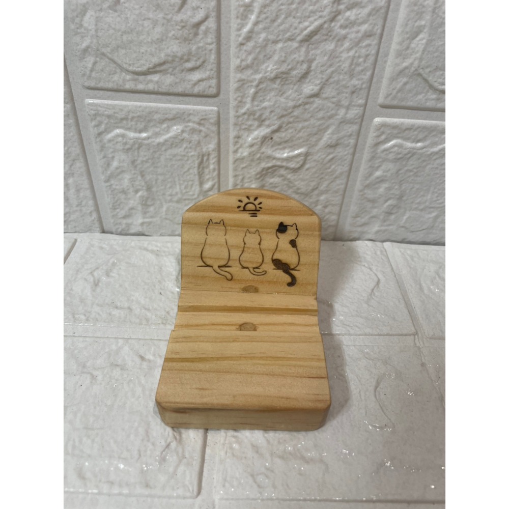 【M&M】實木手機支架 手機支架-規格圖3