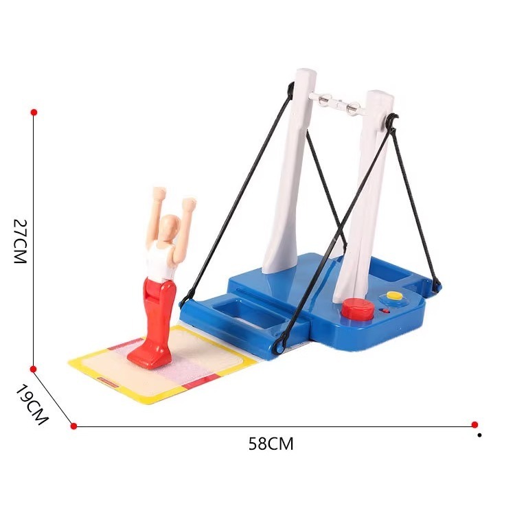 阿G 桌遊 露營 單杠王子 翻轉體操 體操機 驚奇體操選手 大車輪 體操單槓遊戲 鐵棒君 體操遊戲 單槓 玩具 禮物-細節圖4