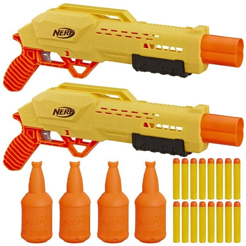 阿G HE8313 DB-2 NERF 阿爾法系列 雙管爆虎 標靶組 Tiger 來福槍 軟彈槍 泡棉子彈 禮物 露營-細節圖2