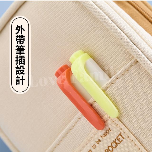 [實體店面品質放心]筆袋 鉛筆盒 鉛筆盒大容量 筆袋牛仔藍 鉛筆袋 筆袋大容量 鉛筆盒韓國 鉛筆盒 ins-細節圖7