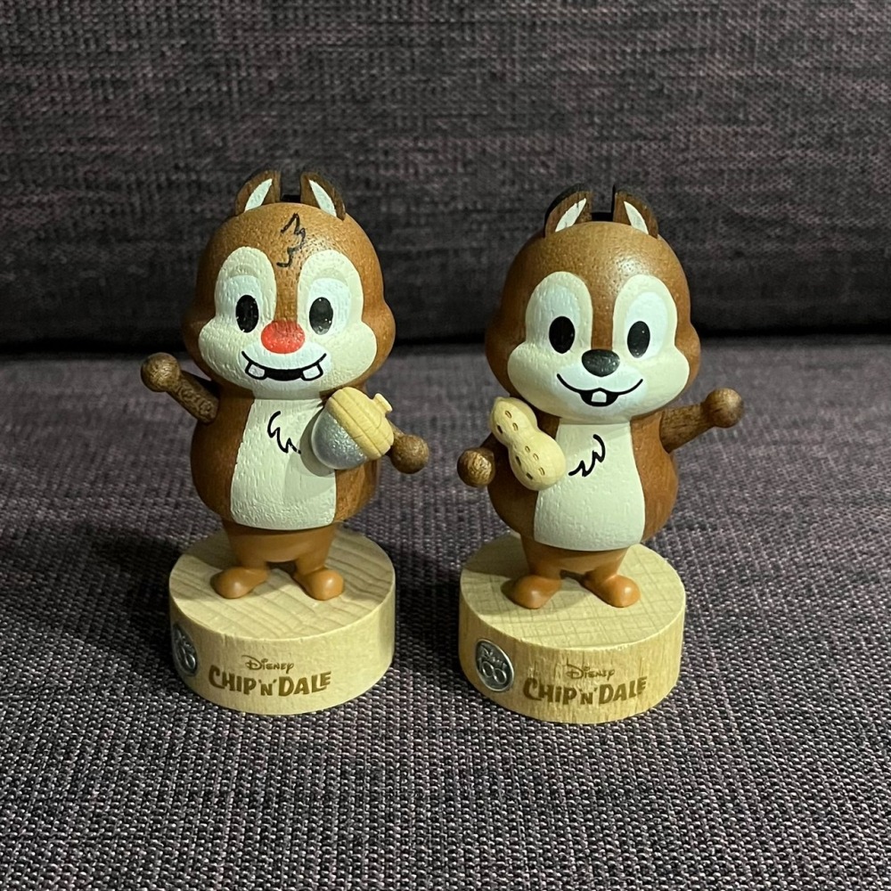 現_迪士尼100周年木偶公仔-米奇米妮,奇奇蒂蒂-細節圖2