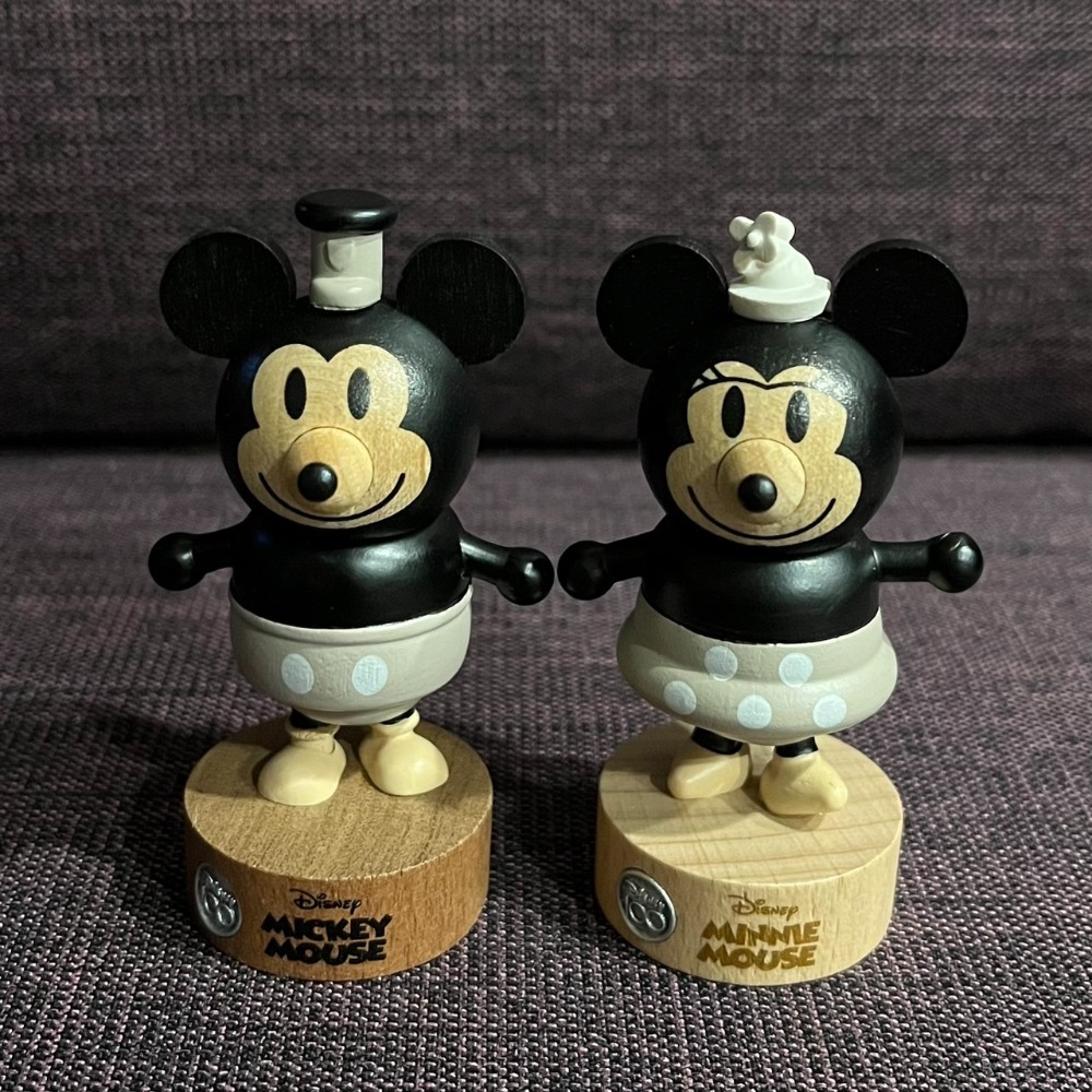 現_迪士尼100周年木偶公仔-米奇米妮,奇奇蒂蒂-規格圖2