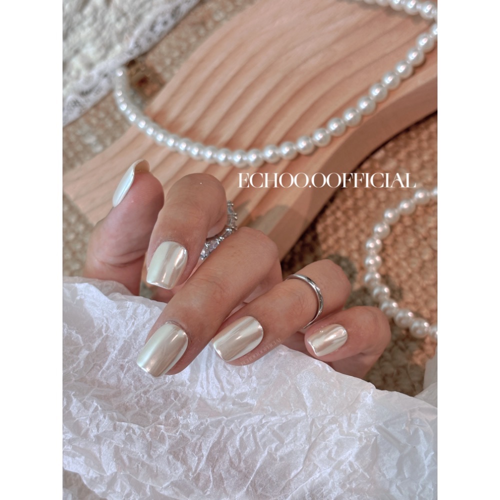 【 冰白 】ECHOO壹口美甲穿戴甲-細節圖2